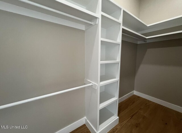 1851 Beach Blvd Unit 4, Biloxi, MS 39531 - walk in closet with wood finished floors