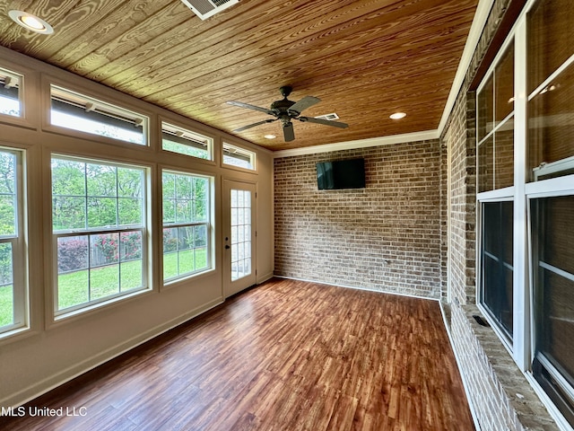 109 Brisage Dr, Madison, MS 39110 - unfurnished sunroom featuring french doors and visible vents