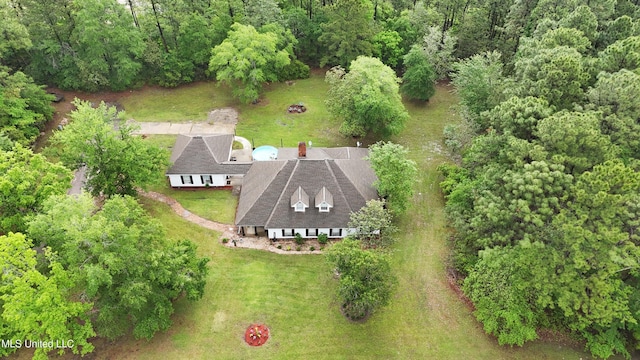 drone / aerial view
