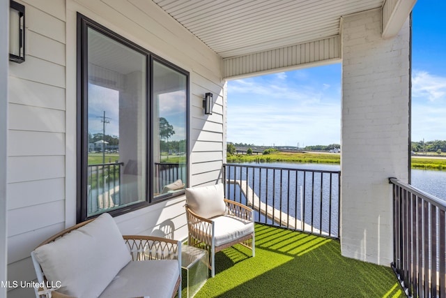 1302 Magnolia St Unit A101, Gulfport, MS 39507 - balcony with a water view