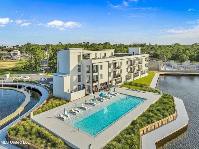 1302 Magnolia St Unit A101, Gulfport, MS 39507 - community pool featuring a water view and a patio
