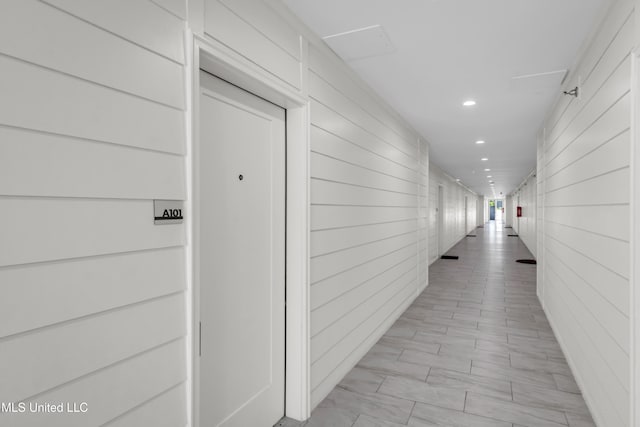 1302 Magnolia St Unit A101, Gulfport, MS 39507 - corridor featuring recessed lighting