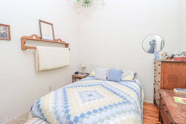 2548 Furrs Mill Dr, Wesson, MS 39191 - bedroom with wood finished floors and baseboards