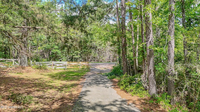 2548 Furrs Mill Dr, Wesson, MS 39191 - view of road featuring a wooded view