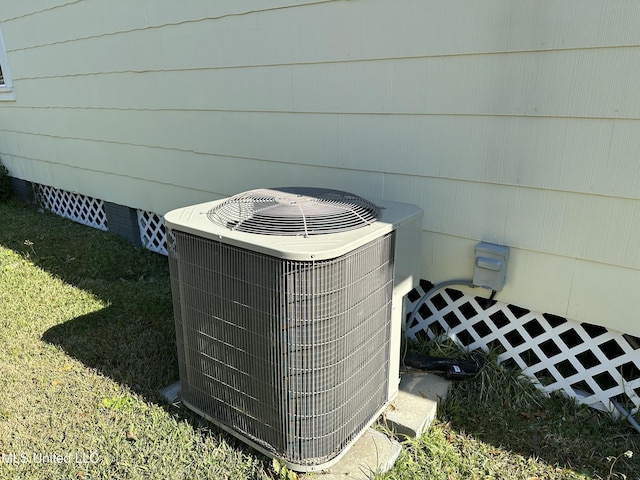 exterior details featuring central air condition unit