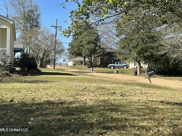 view of yard