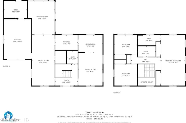 2512 Randall Dr, Biloxi, MS 39531 - view of room layout