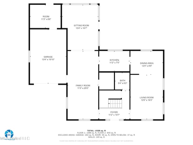 2512 Randall Dr, Biloxi, MS 39531 - view of room layout