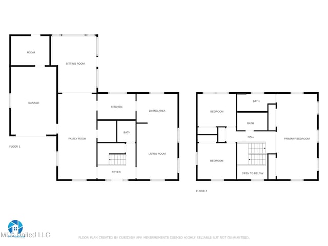 2512 Randall Dr, Biloxi, MS 39531 - view of room layout