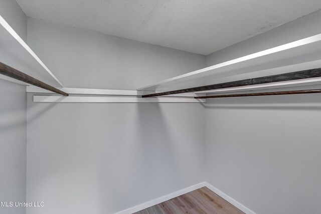 5887 Scotland Rd, Bentonia, MS 39040 - spacious closet featuring wood finished floors