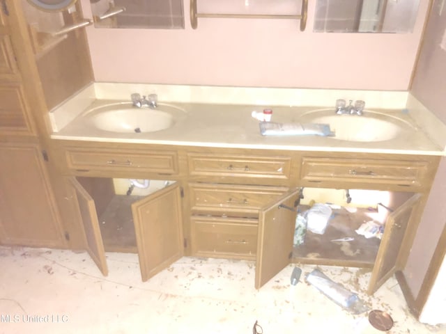 303 Old Spanish Trl, Jackson, MS 39212 - bathroom with double vanity