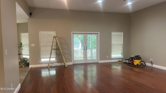 4509 Hickory St, Pascagoula, MS 39567 - empty room with wood finished floors and baseboards