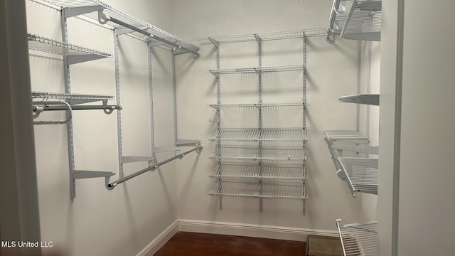 4509 Hickory St, Pascagoula, MS 39567 - spacious closet with wood finished floors