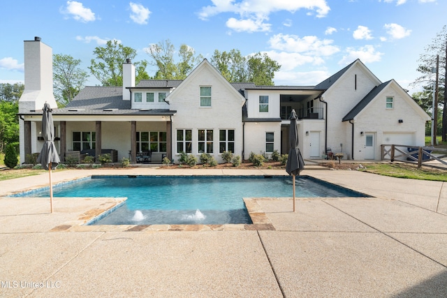 4270 Sunset Rd, Nesbit, MS 38651 - outdoor pool featuring a patio