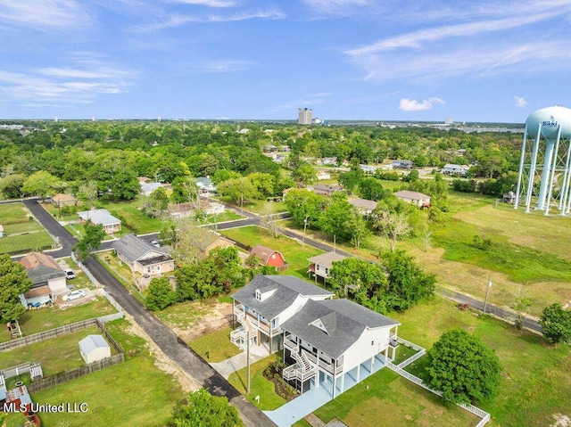 414 Shell St, Biloxi, MS 39530 - drone / aerial view of a tree filled landscape