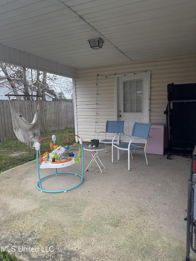 view of patio / terrace