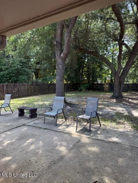 2246 Baywood Dr, Biloxi, MS 39532 - fenced backyard featuring a patio area