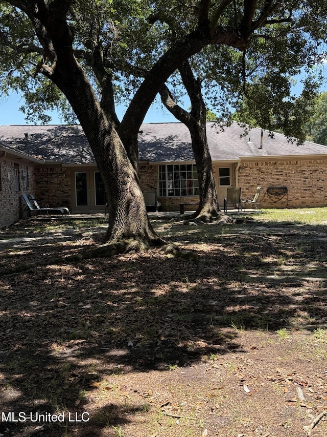 2246 Baywood Dr, Biloxi, MS 39532 - rear view of house with brick siding