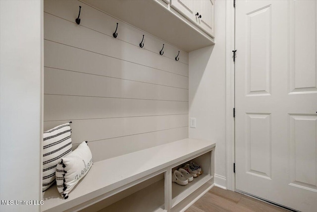 6603 Wirtz Rd, Flowood, MS 39232 - mudroom with light wood finished floors and baseboards
