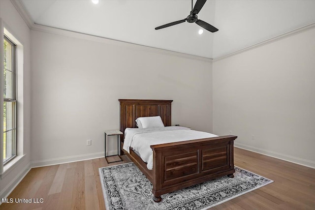 6603 Wirtz Rd, Flowood, MS 39232 - bedroom featuring multiple windows, light wood-style flooring, baseboards, and ornamental molding