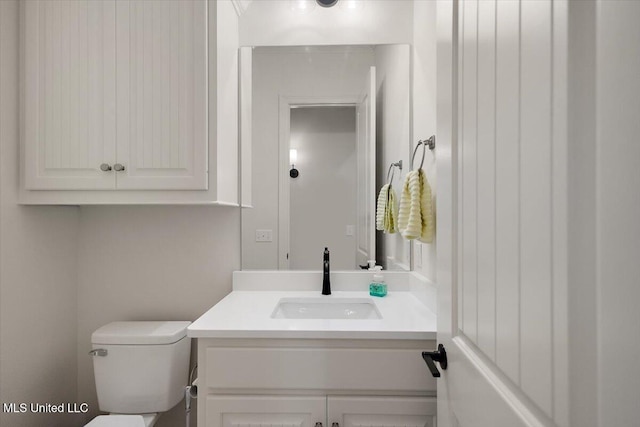 6603 Wirtz Rd, Flowood, MS 39232 - half bath with vanity and toilet