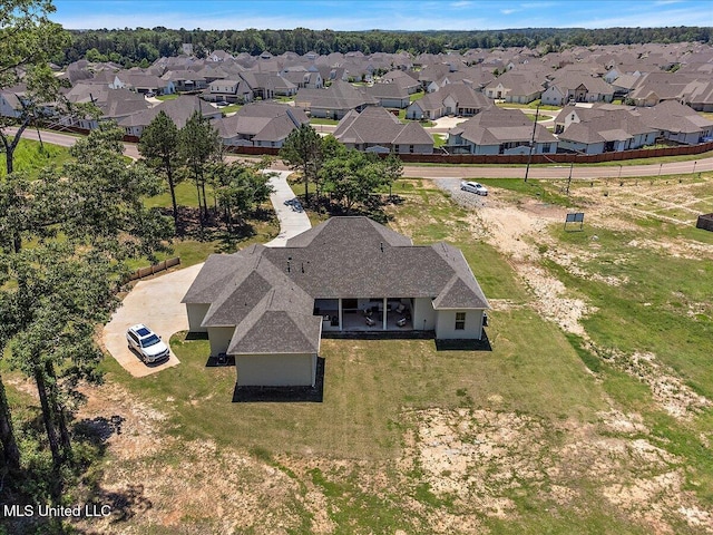 6603 Wirtz Rd, Flowood, MS 39232 - aerial perspective of suburban area