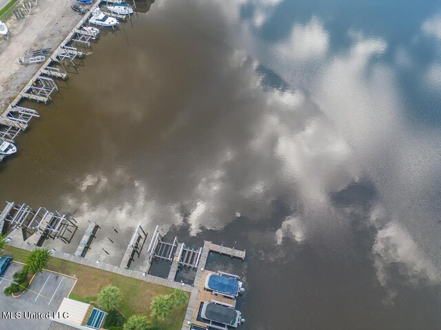 2421 Beachview Dr Unit D07, Ocean Springs, MS 39564 - aerial view of a marina and a large body of water