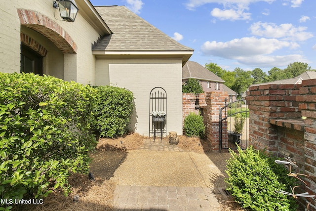 view of side of property