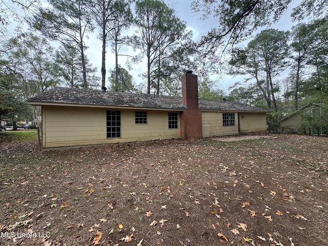 view of back of house