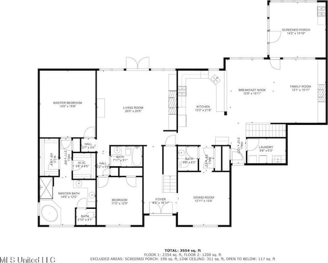 4655 Bonne Terre Dr, Nesbit, MS 38651 - property floor plan