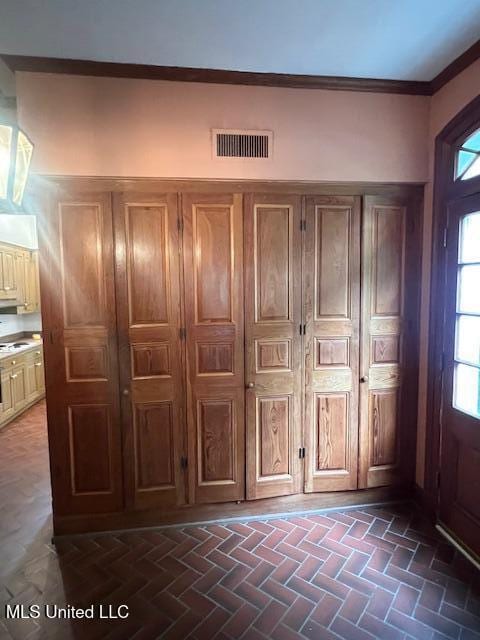 closet with visible vents