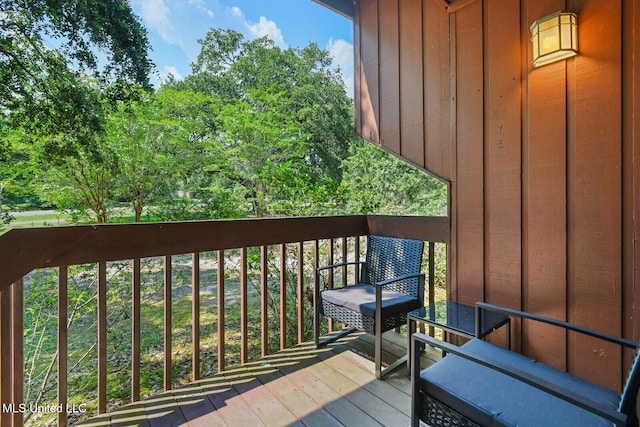 123A Lakeside Villa Dr Unit C, Diamondhead, MS 39525 - view of wooden terrace
