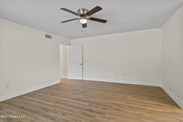 122 Carroll Ave, Long Beach, MS 39560 - unfurnished room featuring light wood-type flooring and a ceiling fan