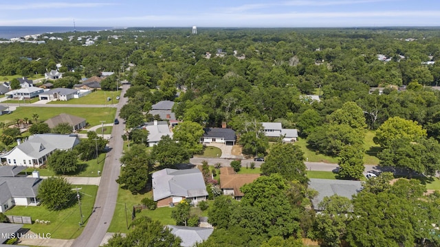 122 Carroll Ave, Long Beach, MS 39560 - aerial view of residential area with a forest