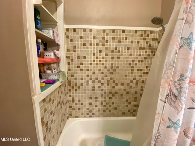 view of full bath