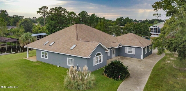 701 S Hill Ct, Biloxi, MS 39532 - view from above of property featuring a tree filled landscape