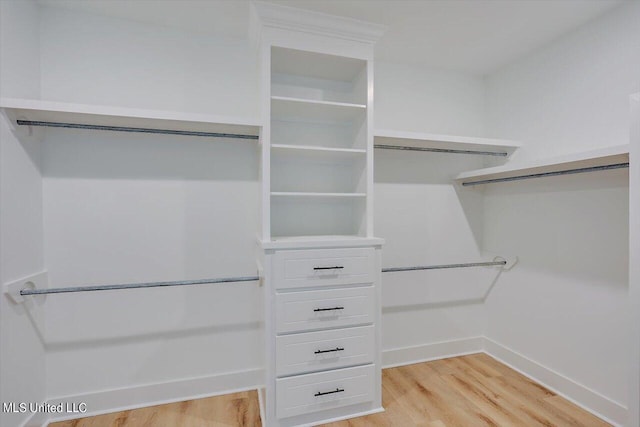 1025 Mullican Rd, Florence, MS 39073 - spacious closet featuring light wood finished floors
