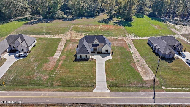 1025 Mullican Rd, Florence, MS 39073 - birds eye view of property