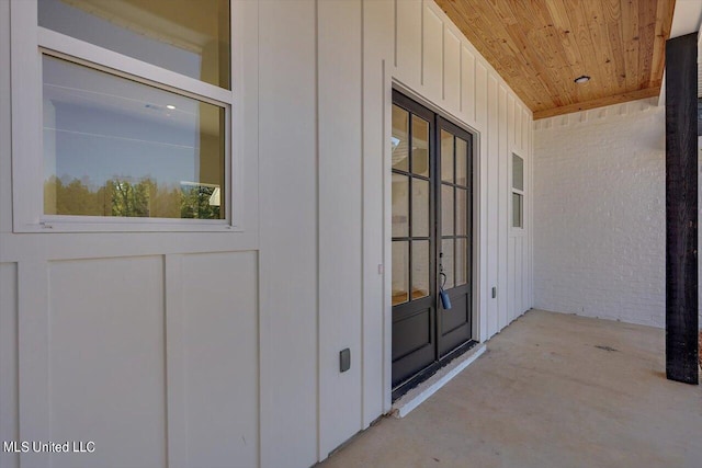 1025 Mullican Rd, Florence, MS 39073 - view of exterior entry with board and batten siding
