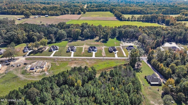 1025 Mullican Rd, Florence, MS 39073 - aerial view with a view of trees