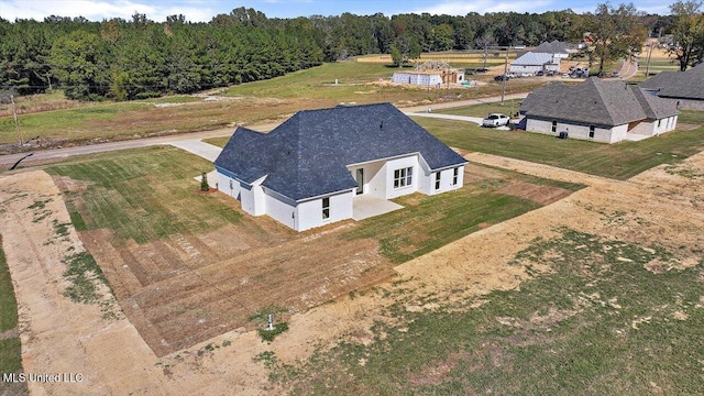 1025 Mullican Rd, Florence, MS 39073 - drone / aerial view featuring a view of trees