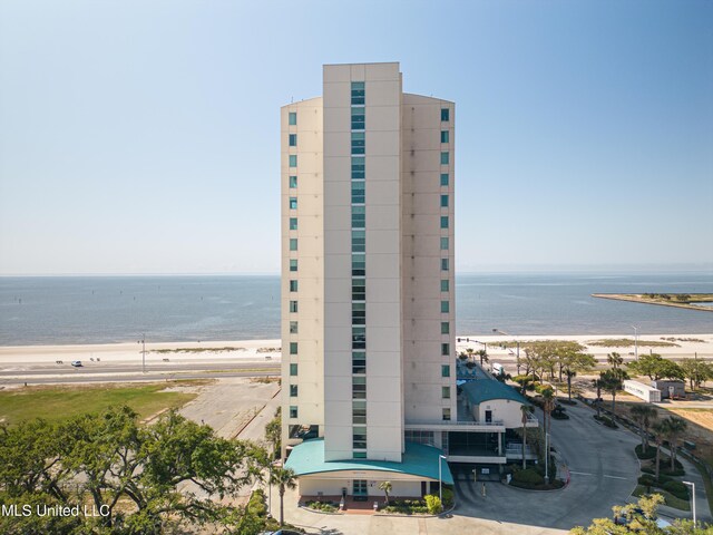 2060 Beach Blvd Unit 701, Biloxi, MS 39531 - view of property with view of water and beach