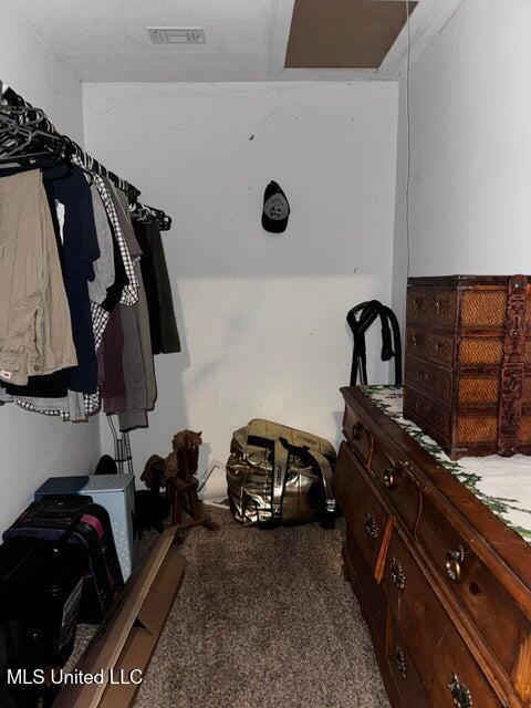 53 Flagstaff St, Lumberton, MS 39455 - spacious closet featuring carpet flooring