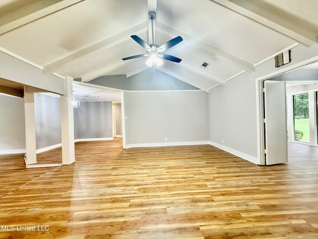 119 Chinquipin Ln, Florence, MS 39073 - bonus room with light wood finished floors and a ceiling fan