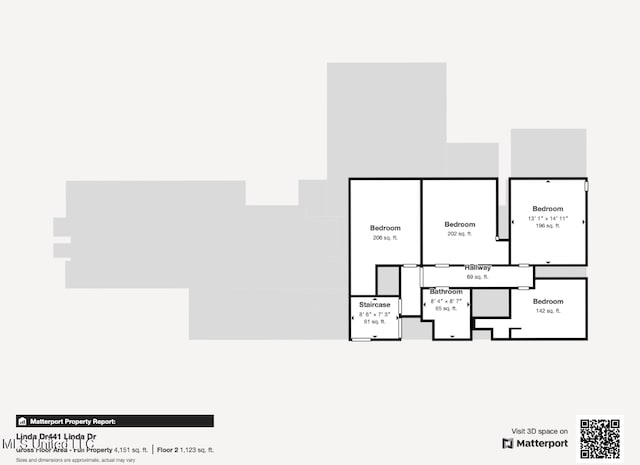 441 Linda Dr, Biloxi, MS 39531 - floor plan / room layout