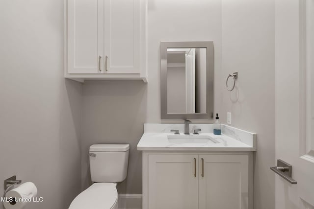 9 Sanctuary Ln, Sumrall, MS 39482 - half bath featuring vanity and toilet