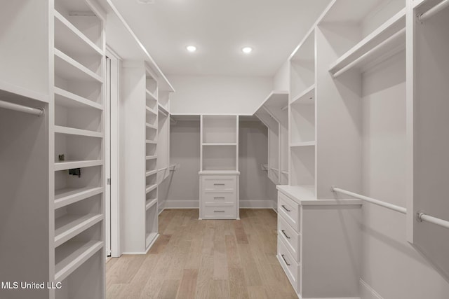 9 Sanctuary Ln, Sumrall, MS 39482 - walk in closet featuring light wood-style floors
