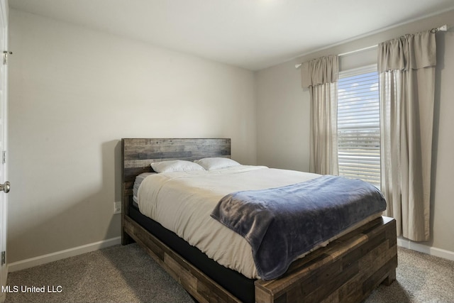 bedroom featuring carpet flooring