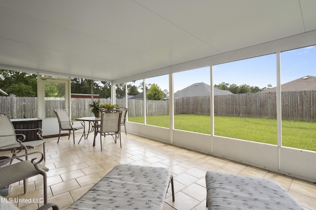 311 Pinecrest Blvd, Long Beach, MS 39560 - sunroom with outdoor dining space