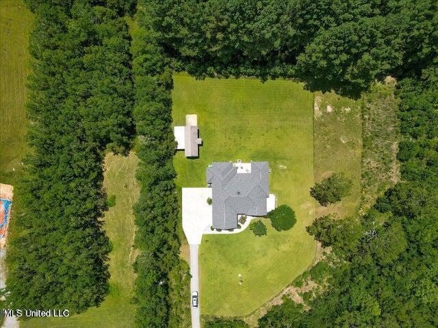 19101 Rucks Krans Rd, Moss Point, MS 39562 - view from above of property